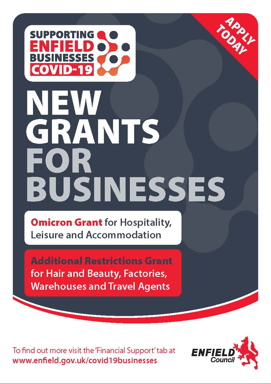 Enfield Business  Grants 2022